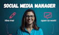 be your social media manager