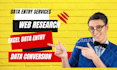 do data entry work for you