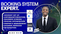 set up booking system using calendly, bookingcom, acuity, ghl, calcom, airbnb