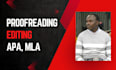 proofread and edit your documents in mla and apa