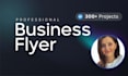 design a professional business flyer