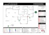 design fire evacuation plan and fire exit drawing in autocad