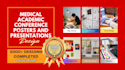 design medical and academic research poster presentation