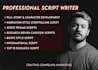 write a script for your explainer video and narrative video