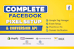setup meta pixel conversion API ,ga4 lead generation tracking