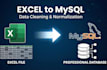 convert your excel and CSV files to a clean mysql database