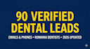 provide 90 verified dental leads