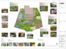 draw 2d site plan, site plan, architect site plan,landscape plan for garden plan