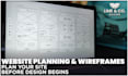 plan and wireframe your website before design