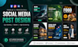 professional social media post design