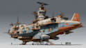 draw custom spaceship sci fi steampunk nft