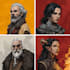 make a fantasy or dnd party illustration