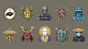 design unique vector icons, or characters