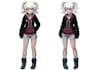 illustrate custom danganronpa style character