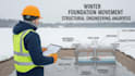 winter foundation movement analysis structural engineer
