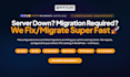 migrate or fix cpanel, vps, plesk, hosting, wordpress, coded website or server