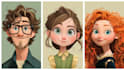 do disney cartoon portrait