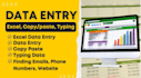 do fastest excel and word data entry