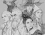 draw fantasy dnd party and dnd illustration