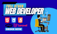 do full stack web developer in php and laravel