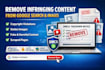 remove infringing content from google search and images under dmca