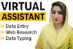do fast data entry job in low price