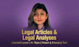 write legal blogs, case studies and research projects