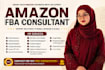 be your expert amazon virtual assistant launch and source profitable fba fbm VA
