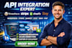 do wordpress api integration stripe api shopify api etsy api ebay api php