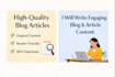 write professional SEO blog and article writing for web content