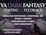 edit ya dark fantasy novel and provide feedback
