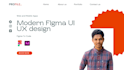 pixel perfect UI UX in figma for web and mobile applications