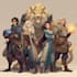 design dnd character, fantasy character, dnd party