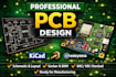 design professional pcb schematic and layout for manufacturing