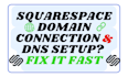 connect domain to squarespace transfer website to squarespace fix dns issues