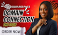 professionally connect squarespace domain fix dns SSL errors