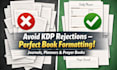 format KDP journal, planner, daily devotion or christian prayer book amazon kdp