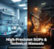 write professional sops, manuals, and industrial equipment documentation