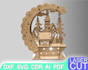 do laser engraving cnc programing wood design