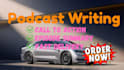 listen and write podcast show notes in a day
