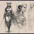 unique fantasy character sketch for you
