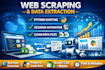 do web scraping, data extraction and web data collection