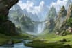 do fantasy landscape concept art