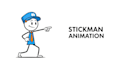 create stickman simple 2d animation
