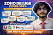 be your zoho deluge developer for CRM automation and API integration