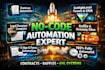 create no code contract automation website raffle ghl legal doc template website