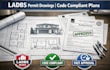 design code compliant permit drawings for los angeles building department