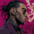 make you a cyberpunk illustration portrait