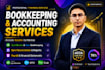 do bookkeeping on xero, quickbooks and sage