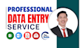 do excel data entry, web research, email list, copy paste, linkedin leads